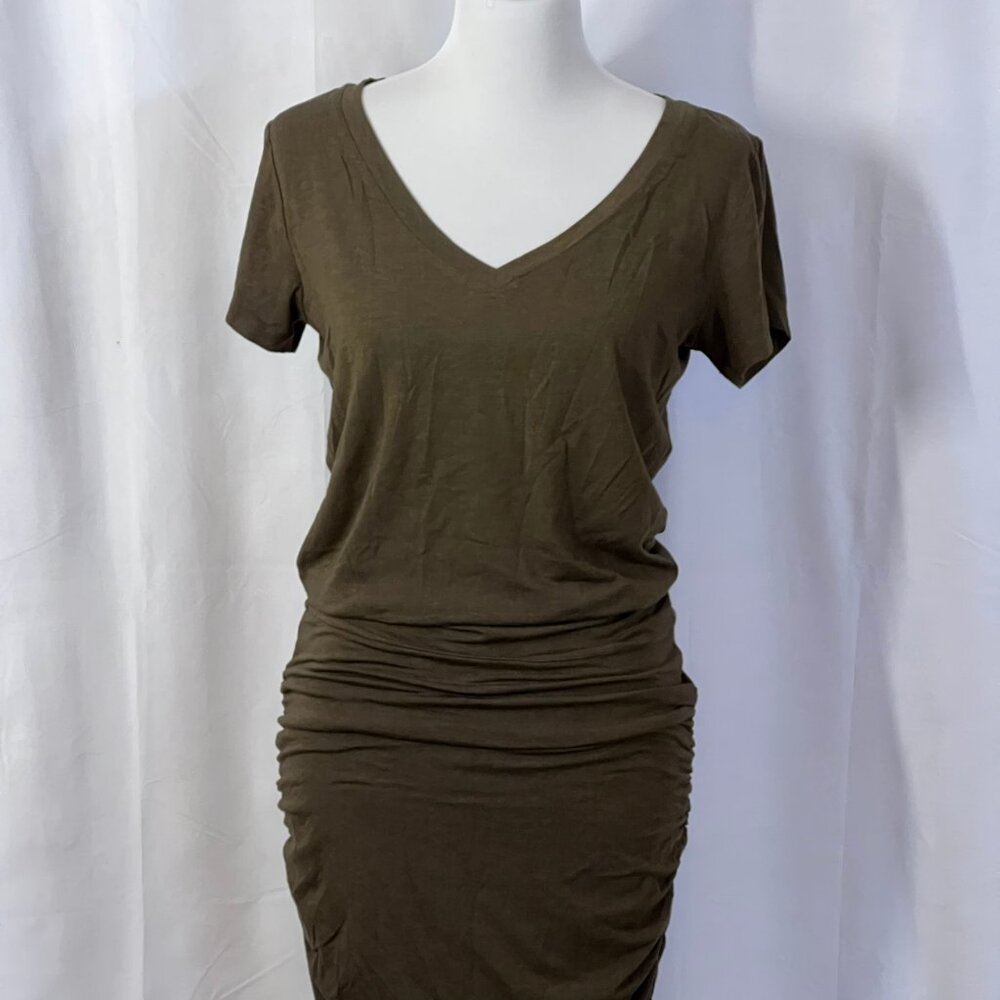 NWT - PRANA Foundation V-Neck Shirt Dress - Picture 2 of 7